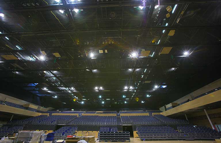 Tension Wire Grid Installation: BIC Bournemouth