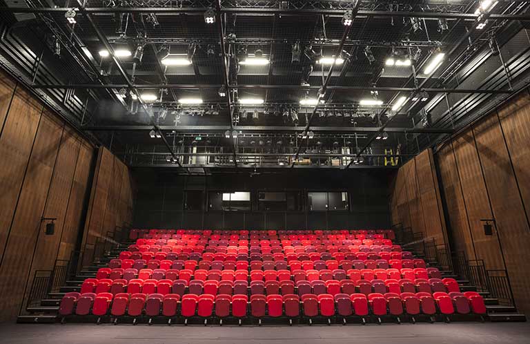 Tension Wire Grid Installation: Birmingham Repertory Theatre