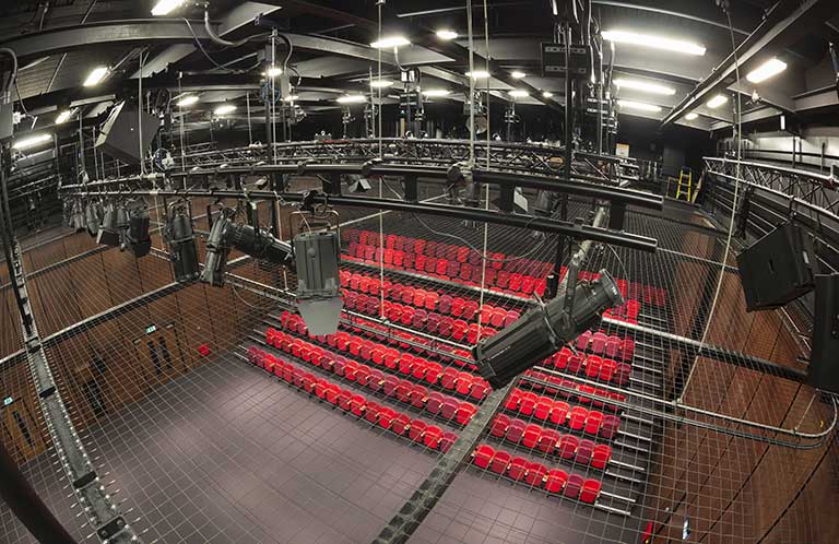 Tension Wire Grid Installation: Birmingham Repertory Theatre