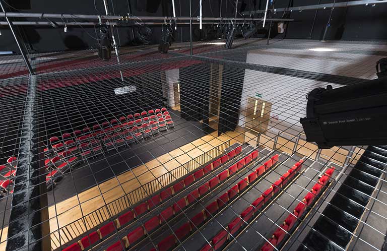 Tension Wire Grid Johnstone Town Hall