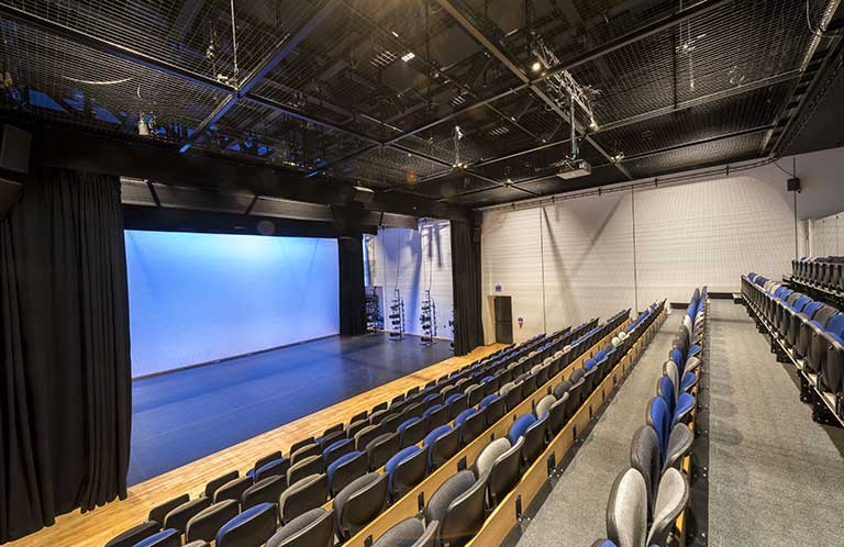 Tension Wire Grid Installation: Plymouth University Theatre