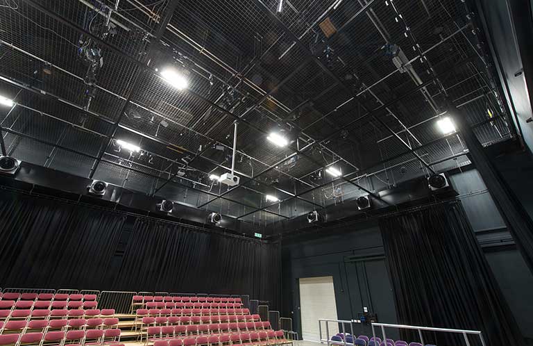 Tension Wire Grid Installation: Sheffield College