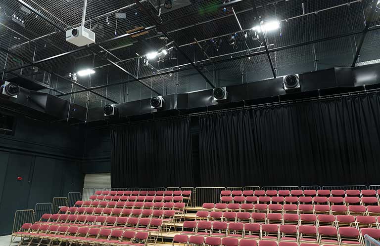 Tension Wire Grid Installation: Sheffield College