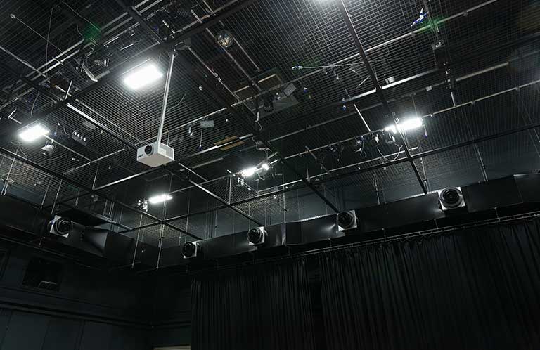 Tension Wire Grid Installation: Sheffield College
