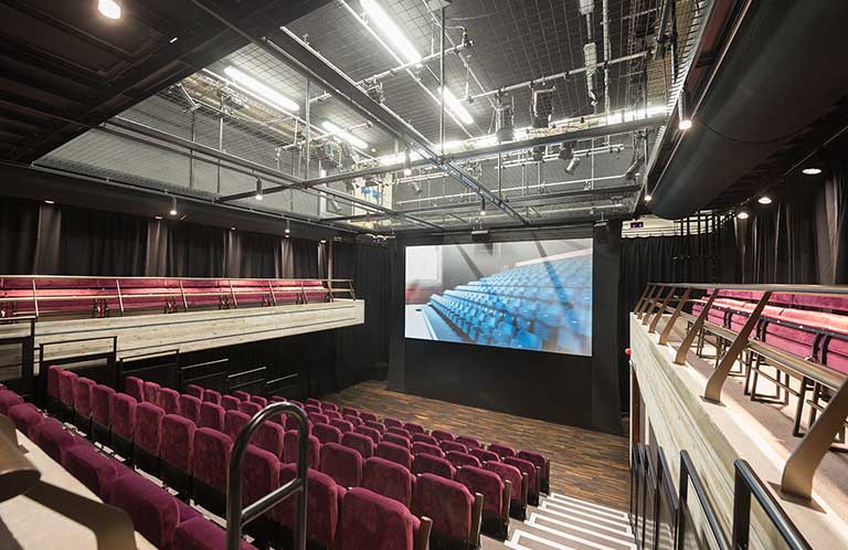 Tension Wire Grid Installation: Square Chapel Arts Centre